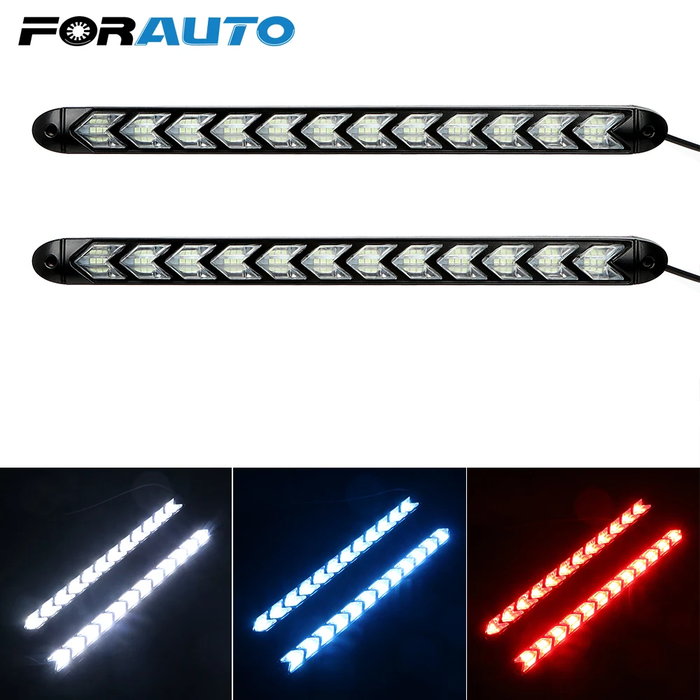 

Car Turn Signals Universal Daytime Running Light Warning Lamp Flowing Amber Car Styling LED DRL