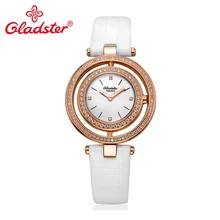 Gladster Luxury Japan MiyotaGL20 Women Watch Fashion Waterproof Sapphire Crystal Quartz Lady Clock bowknot crystal clock lady women s watch hours japan quartz fashion bracelet leather shell luxury rhinestones girl s gift box