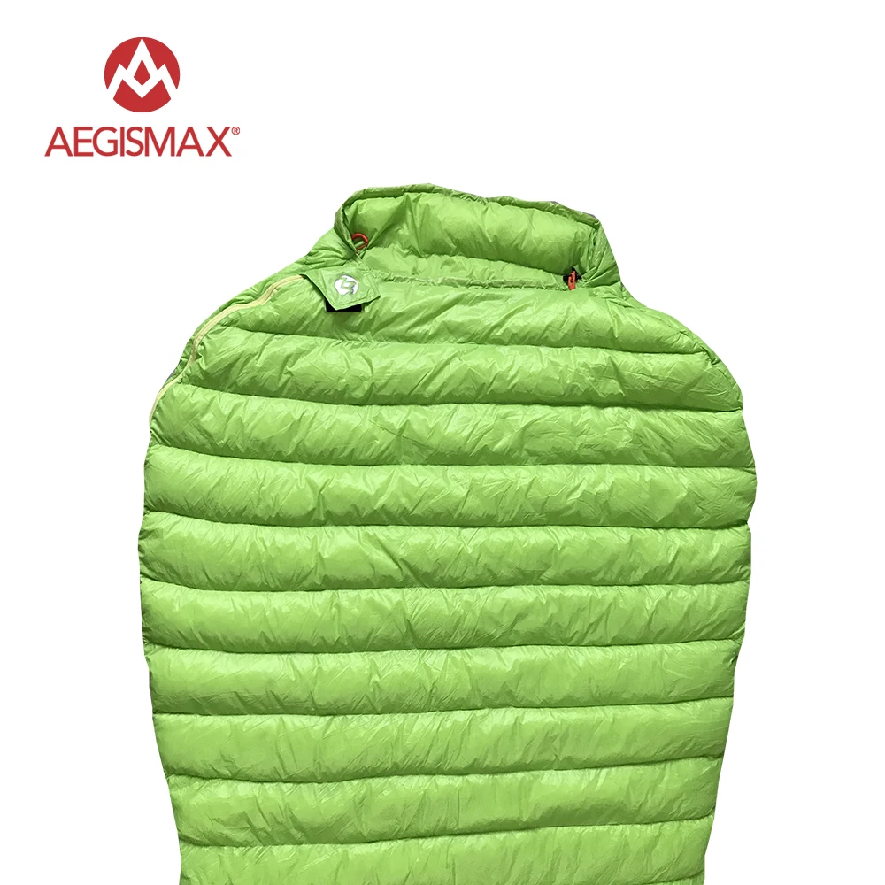AEGISMAX уличный кемпинговый ультра-светильник для мам 95%, 800FP, спальный мешок на гусином пуху, весенний, осенний, зимний тент, светильник, спальный мешок