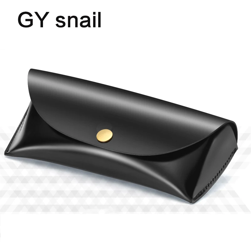 GY snail PU Leather Eyewear Sunglasses Box Bag Waterproof Sunglasses