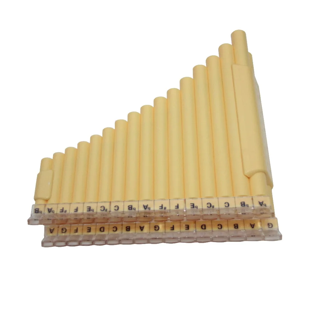 32 パイプパンフルートダブル 16 パイプ panflute c キー初心者