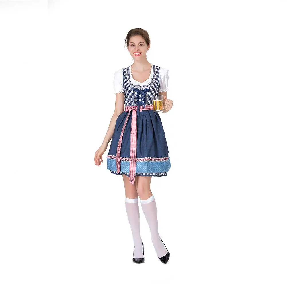 Yfashion/женское платье Oktoberfest в стиле горничной Модные женские праздничные костюмы