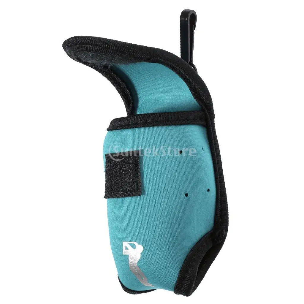 Neoprene Mini Golf Ball Bag Golf Tees Holder Storage Case Carry Pouch with Waist Belt Clip for Training Practice - Choose Color