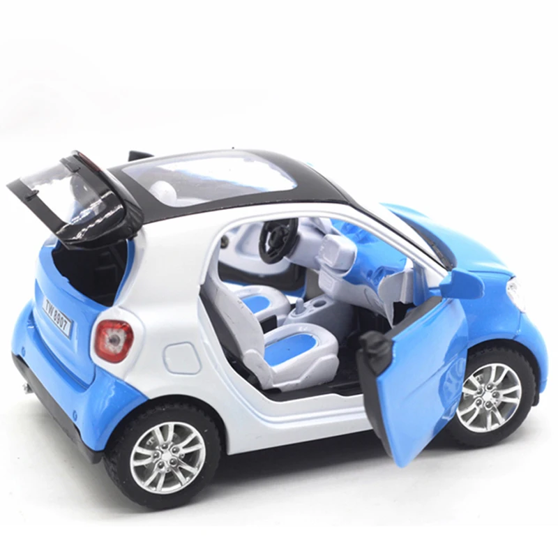 Hommate Smart 1:24 весы для двух моделей автомобилей сплава металла литья под давлением