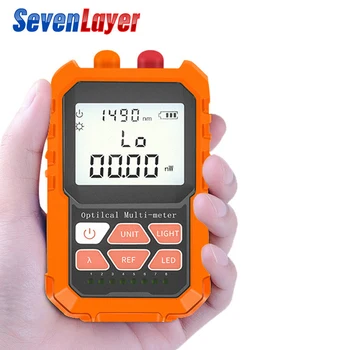 

3in1 Optical Power Meter Visual Fault Locator Network Cable Test optical fiber tester otdr 1mw with 5km Visual Fault Locator