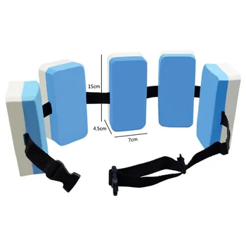 

Kids Swimming Training EVA Foam Waistband 5 Float Board Swim Ring Adjustable Floating Belt for Children