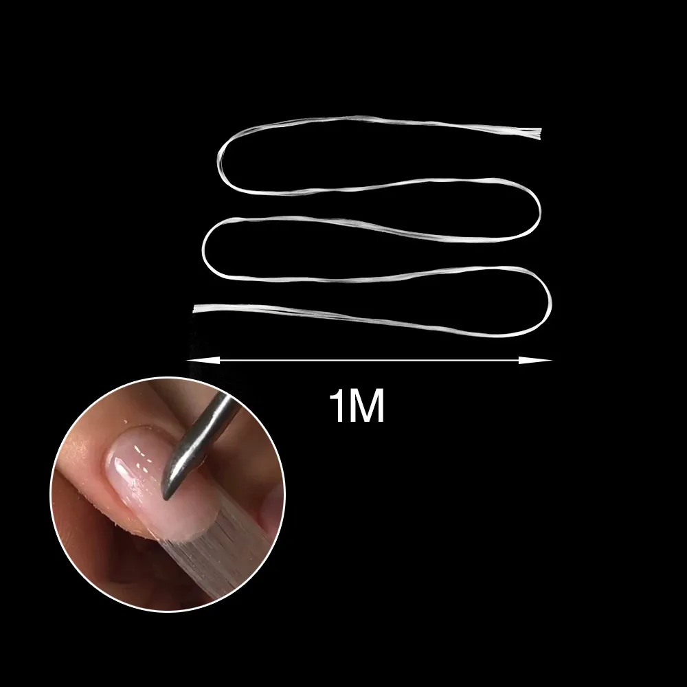 100/150/200 см гвоздь из акрилового волокна стекловолокна для ногтей, для маникюра, для наращивания, из стекловолокна, для шелковых ногтей, инструмент для художественного оборудования