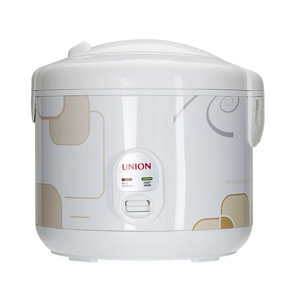 USA Warehouse UNION Euro Style White Color 8 Cup 1.8L Rice Cooker 700W Food Steamer Potin Rice