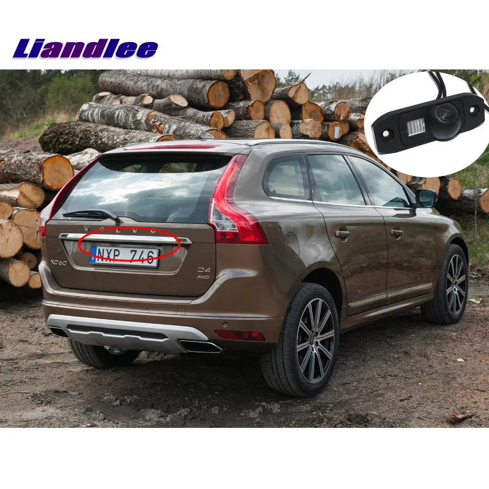 Для Volvo XC60 2008~ Автомобильная камера заднего вида запасная парковочная камера заднего вида/интегрированная SONY CCD HD