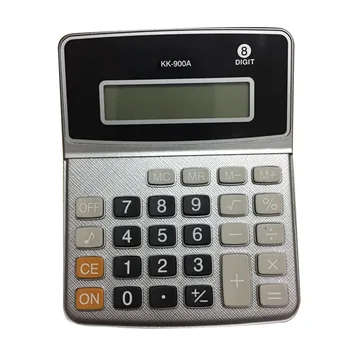 

New Desktop Calculator 8 Digits Display Business Electronic Calculator with Button Battery for Office Home EM88