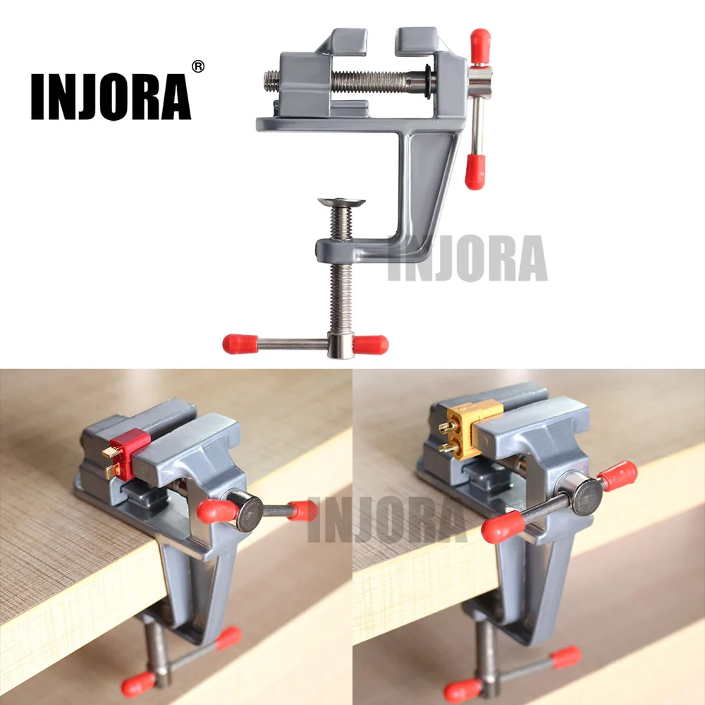 INJORA 1 шт. металлический мини стол тиски ремонт сварочная станция инструмент для RC автомобилей Лодка Дрон