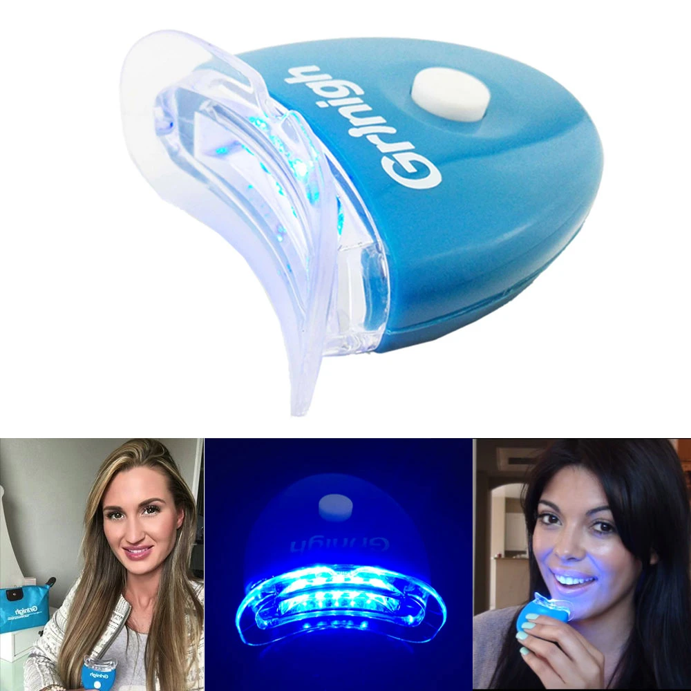 1x Grinigh 5 Led Tubes Teeth Whitening Accelerator Light Kit Batteries Included Blue Whiten Just 10 Minutes Dental Wholesale Teeth Whitening Accelerator Teeth Whiteningwhitening Teeth Kit Aliexpress