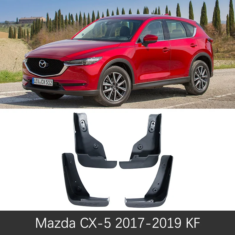 CX-5 2017-2019 Для Mazda CX-5 2013~ KE KF крыло всплеск клапаном брызговик аксессуары CX5 CX 5 MK1 2 - Цвет: CX-5 2017-2019