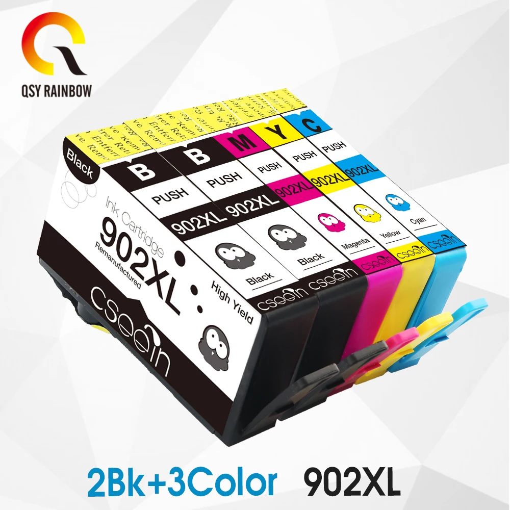 CMYK SUPPPLIE картридж для hp 902 902XL XL Officejet Pro 6960 6961 6963 6964 6965 6966 6968 | Компьютеры и офис