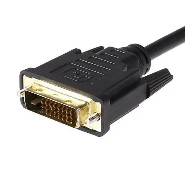 DVI 24+ 1 DVI-D источник в VGA охватывающий утопленный разъем Активный адаптер конвертер кабель VGA DVI 10 см 0,1 м для ПК монитор HDTV