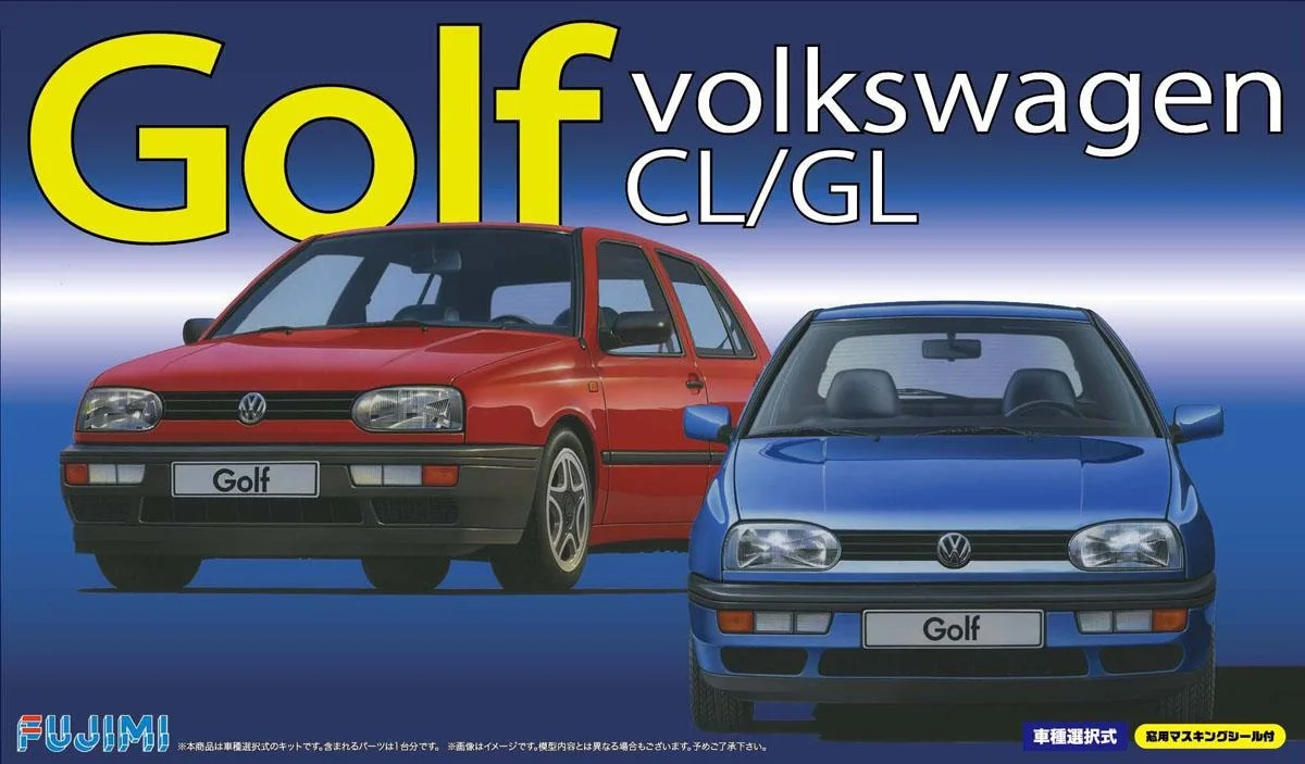 Golf Volkswagen CL/GL 1/24 модель автомобиля 12639|Наборы для сборки моделей| |