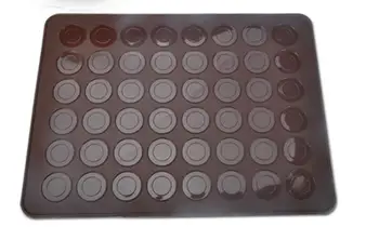 

Kitchen Dining bar Cake Tools silicon rubber Macarons cake mould mat free shipping