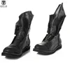 FR LANCELOT 2022 de moda botas Chelsea estilo Real británico de cuero de los hombres botas de tacón plano de los hombres zapatos de caballero zapatos ► Foto 1/6