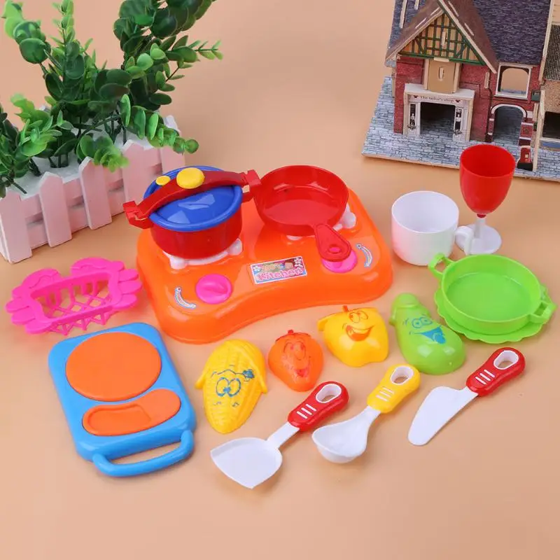 Children Diy Toys Kitchen Cooking Toys Children Plastic
