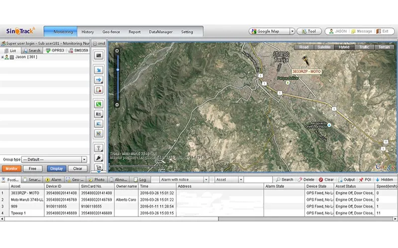 software gps tracking