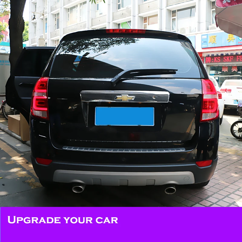 2 шт. для Chevrolet Captiva светодиодный задний фонарь 2008 2009 2010 2011 2012 2013 светодиодный задний фонарь Задние огни красного цвета турниг