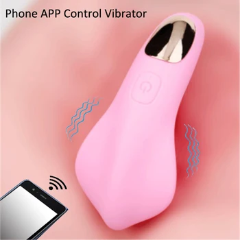 Sex Rechargeable Phone APP Wireless Remote Control Vibrator 20 Speeds Wearable C String Panties Vibrating Eggs Sex Toy for Women 1