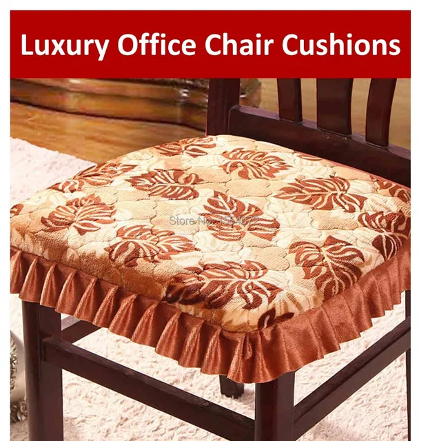 43x41cm Luxury Office Chair Cushions With Ties Skirt S Fabric Slip 43x41cm Luxury Office Chair Cushions With Ties Skirt S Fabric Slip Resistant Dining Cushion Pads C3 8