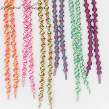 SENTCHARM Для женщин Для мужчин бег и разноцветные шнурки для ленивых легко мягкие эластичные силиконовые шнурки кружева строки шнурки для кроссовок LT058 70 см