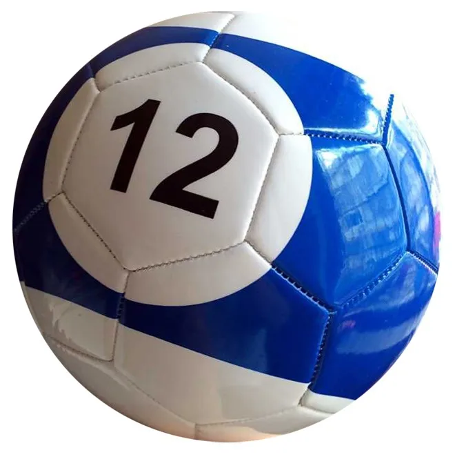 5# Gaint Snook футбол Snookball бильярд снукер футбол 8 дюймов Игра огромный мяч бассейн включает воздушный насос футбольная игрушка Poolball - Цвет: No12