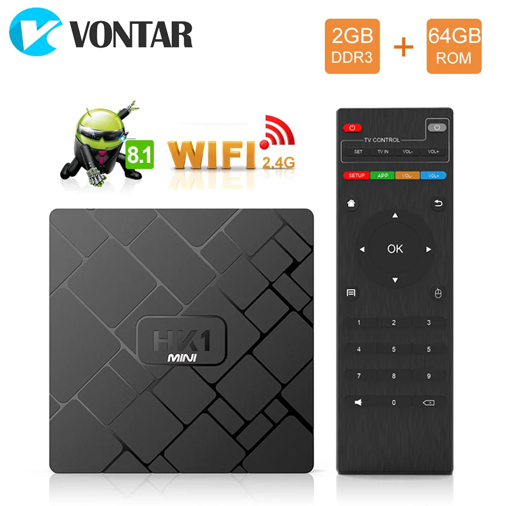 Android 8.1 Smart TV BOX RK3229 2G 16G TV Receiver 4K 2160P 3D Wifi media player Play Store Youtube IP TV Set Top Box