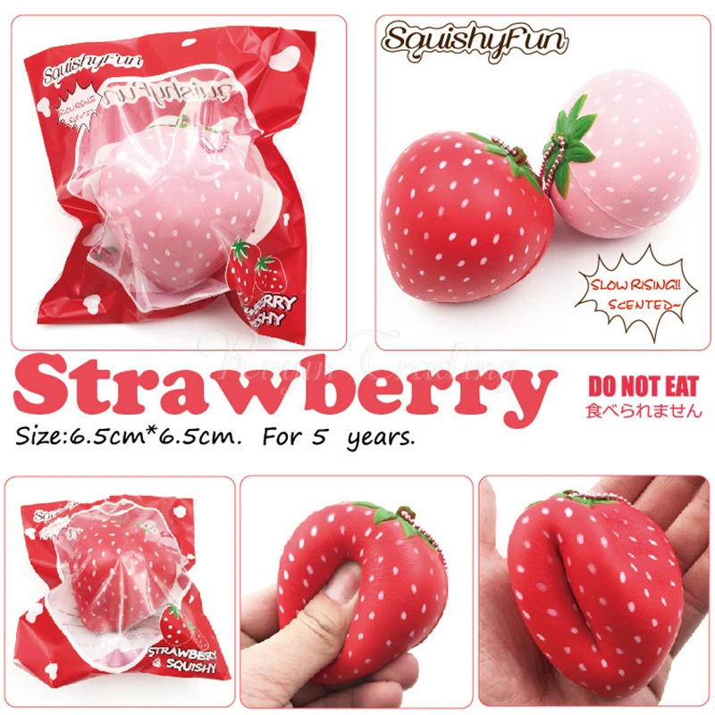bilder für 10 Teile/los 8 CM Rote Erdbeere Squishy Langsam Steigenden Jumbo Kawaii brot Stretchy Spaß Geschenk Nette Duftenden Kinder Spielzeug Kette Riemen paket bilder für 10 Teile/los 8 CM Rote Erdbeere Squishy Langsam Steigenden Jumbo Kawaii brot Stretchy Spaß Geschenk Nette Duftenden Kinder Spielzeug Kette Riemen paket