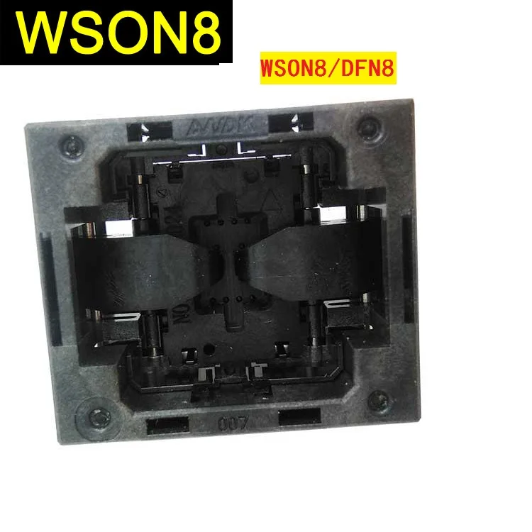 WSON8 тестовый блок DFN8-1.276 * 8 мм Зонд QFN8 давление старения блока | Автомобили и