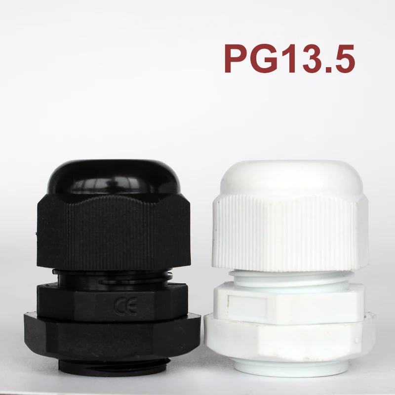 

1 piece IP68 PG13.5 High Quality Waterproof Nylon Plastic Cable Gland Connector suitable for 6-12mm