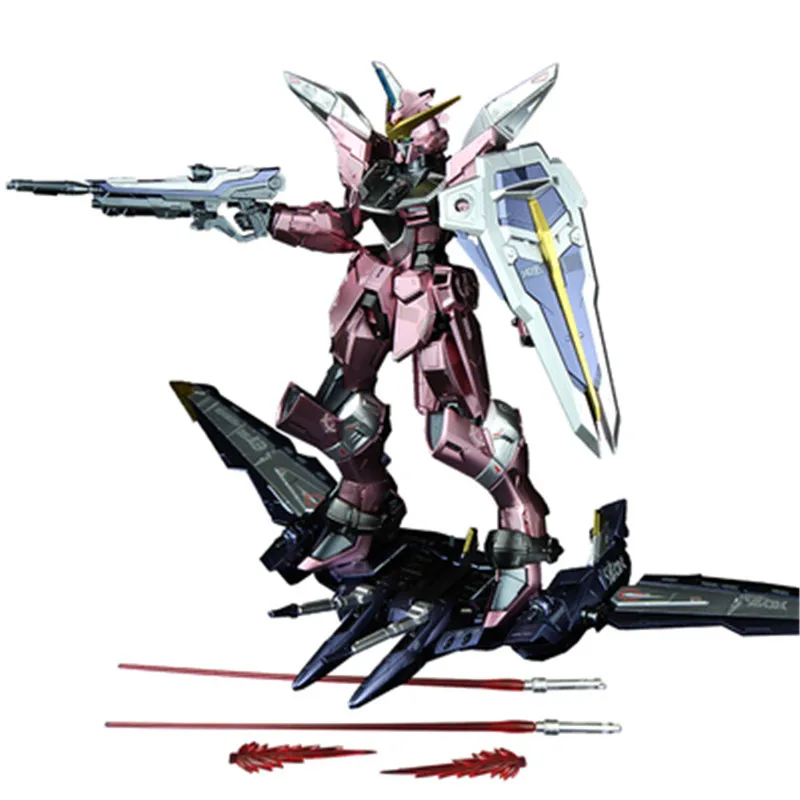 

Gundam Colaring Of Metals Assembled Model MG Ver JUSTICE GUNDAM ZGMF-X09A Action Figure Collection Model Toy X2151