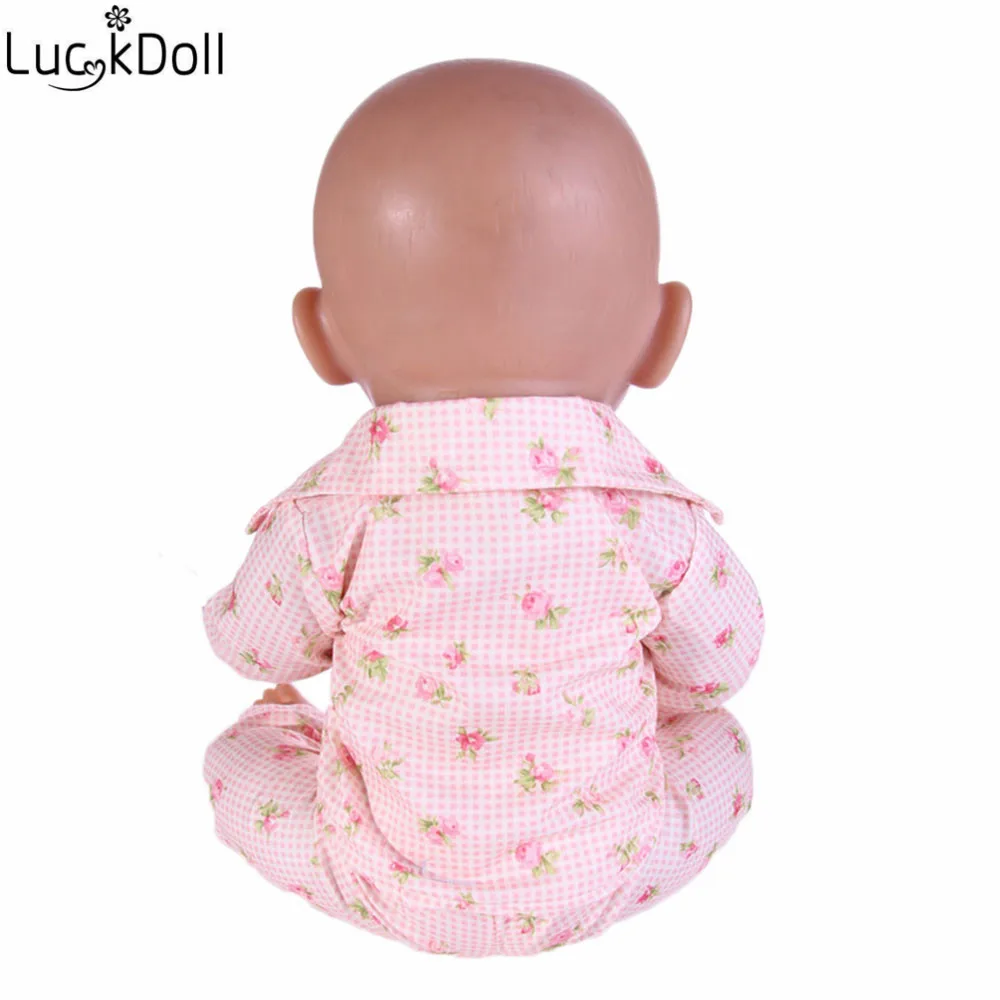 Luckydoll 15 шт. новая одежда куклы пижамы подходит 18 дюймов Американский 43 см BabyDoll аксессуары игрушки Детские лучшие рождественские подарки