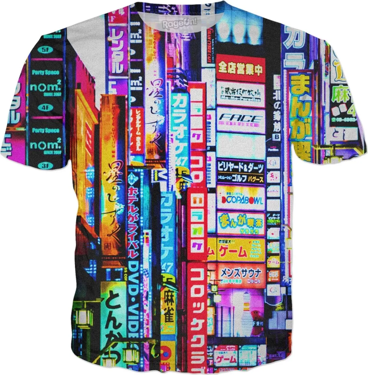

Harajuku 3D Printed T-shirts Men Fashion Summer Neon Tokyo Graphic Tee Shirts Galaxy New Design Fashion Homme Unisex Tops