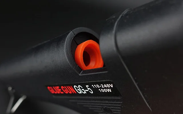 100 вт DIY горячего расплава клея пушка черный палочки триггера художественные промыслы, инструмент для ремонта с светильник GG-5 110 V-240 V