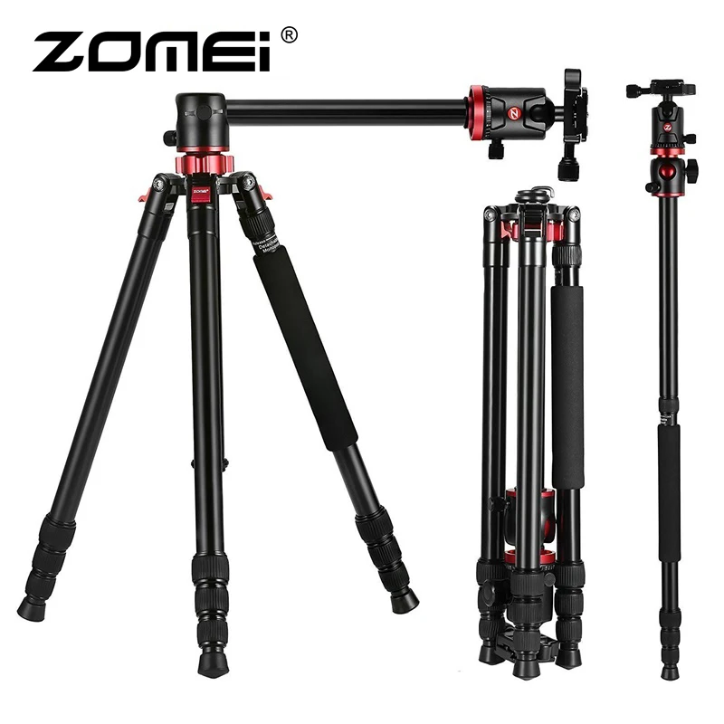 ZOMEI M8 Camera Tripod Portable Monopod Overhead -1