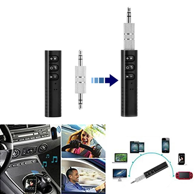 Buy Car AUX Bluetooth HandsFree Receiver Adapter For