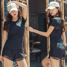 Комплект из 3 предметов, Женский костюм для йоги, одежда для фитнеса, спортивная одежда для занятий спортом, спортивная одежда для бега, комплекты для йоги