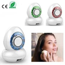 Высокая частотных вибрации РФ Радио частоты 3 цвета светодиодный фотон омоложение кожи, отбеливание Уход за кожей лица подъема Красота массажер машина