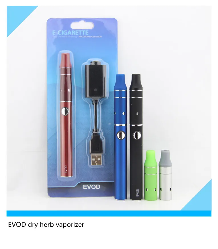  Evod mini kingfishago  Electronic Cigarette  dry herb vaporizer Evod Battery mt3 dry herb atomizer    Smoking Blister Kit 