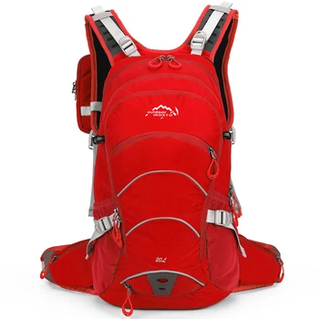 

20L Cycling Bags Waterproof Men Women Bike Backpack Hiking Backpack Biking Camping with Helmet Net for Running Cycling