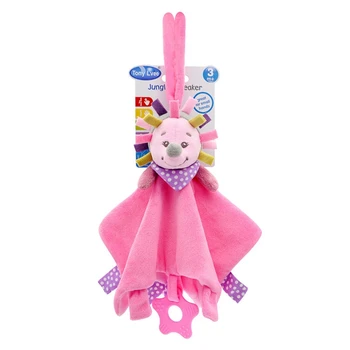 

Newborn Kids Baby Soft Plush Animal Doll Toy Infant Appease Towel Grasping Rattles Playmate Calm Toys