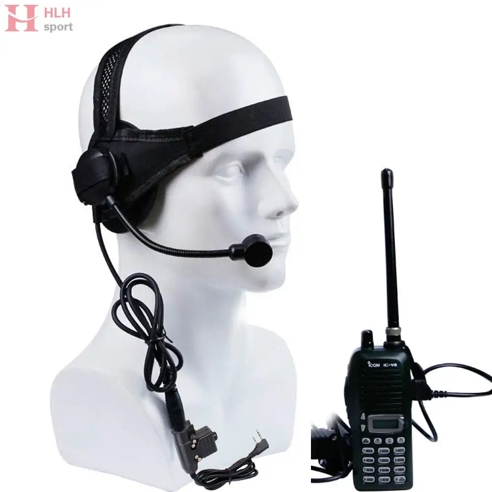 Стандартный разъем микрофон тактическая гарнитура II с Kenwood PTT Walkies Talkie Военная