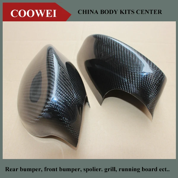 

For 2005 - 2008 BMW 3 Series E92 E93 add on carbon fiber side view mirror cover mirror caps