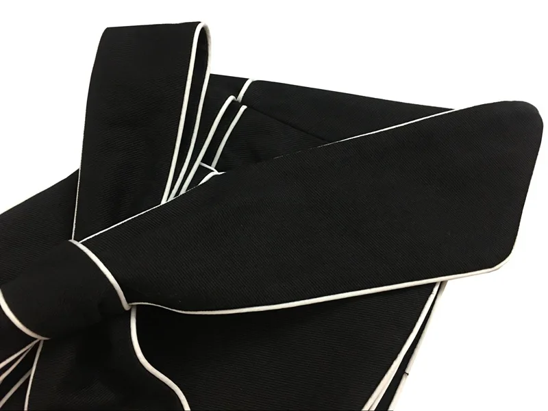 2018 новый осенний роскошный черный белый хит цвета длинный бант бандаж превышают ширину пояса Женская мода прилив все-матч TOYOOSKY