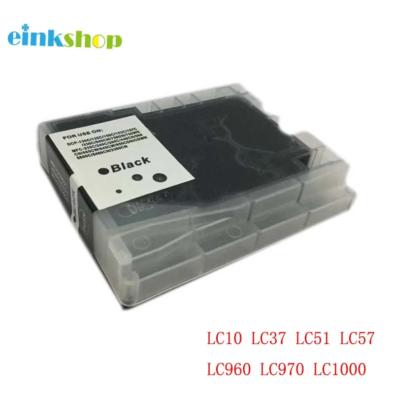 Einkshop LC10 LC37 LC51 LC57 LC960 LC970 LC1000 чернильный картридж для принтера Brother DCP-130C DCP-135C MFC-235C MFC-240C 750CN 750CW 465CN