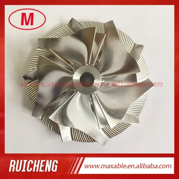 

HX35 53.88/78.00mm 5+5 blades high performance turbocharger billet/milling/aluminum 2618 compressor wheel