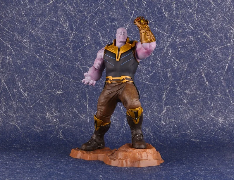 Marvel Comics Thanos ARTFX Человек-паук герой серии Marvel Мстители 3 Бесконечная война фигурка игрушка ПВХ модель игрушки для детей Подарки